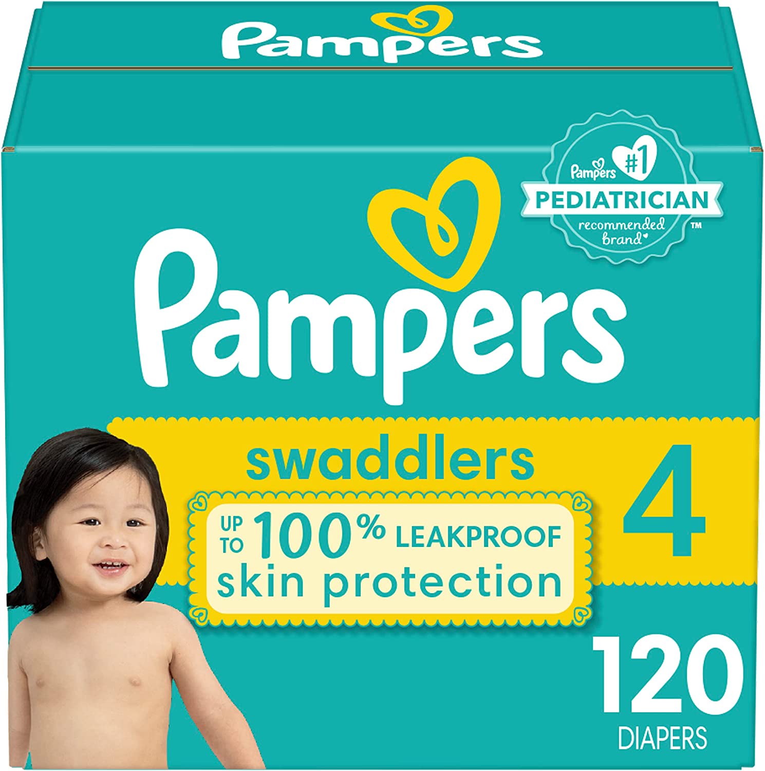 230816060924666_1 Pampers Swaddlers Active Baby Diaper Size 3 136 Count - Image 1